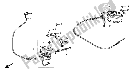 Toutes les pièces pour le Croisière Auto du Honda GL 1800A 2001