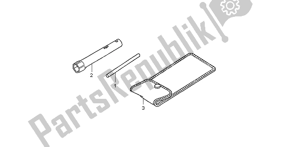 All parts for the Tools of the Honda CRF 50F 2006