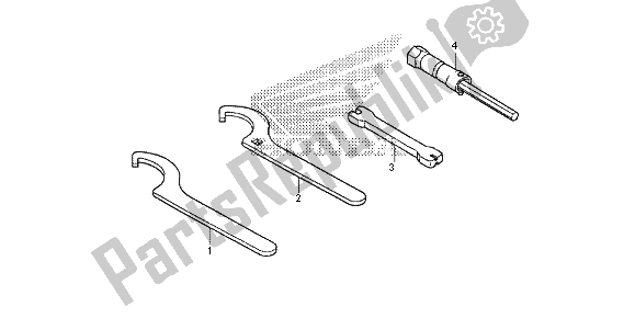 Todas las partes para Herramientas de Honda CRF 150R SW 2013