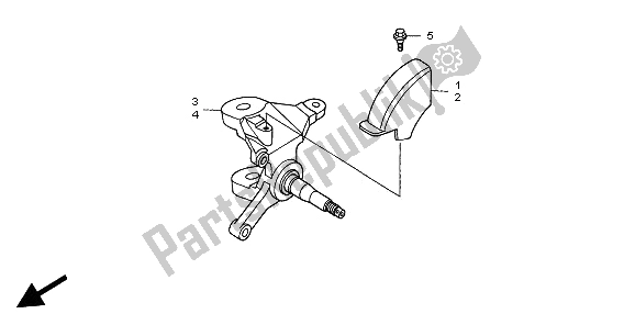 Todas las partes para Nudillo de Honda TRX 400 EX Sportrax 2006