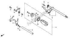 tambour de changement de vitesse