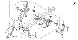 REAR BRAKE CALIPER