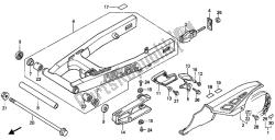 SWINGARM & CHAIN CASE