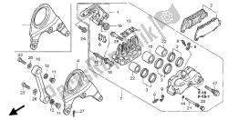 REAR BRAKE CALIPER