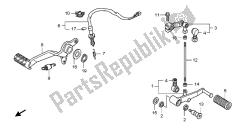 BRAKE PEDAL & CHANGE PEDAL