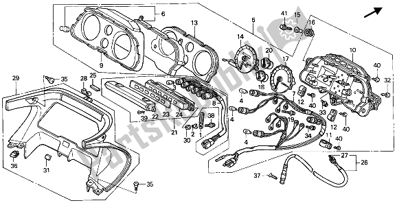 Todas las partes para Metro (mph) de Honda CBR 1000F 1992