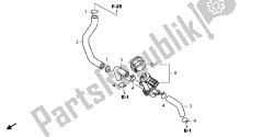 válvula de control de inyección de aire