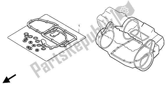 Toutes les pièces pour le Kit De Joint Eop-2 B du Honda CBR 1100 XX 1998