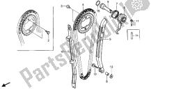 cadena de levas y tensor