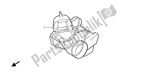 All parts for the Eop-1 Gasket Kit of the Honda CR 500R 2000