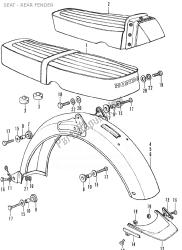 SEAT - REAR FENDER