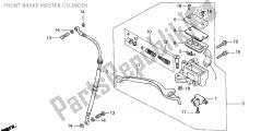 maître-cylindre de frein avant