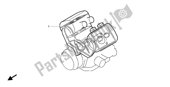 Tutte le parti per il Kit Di Guarnizioni Eop-1 A del Honda ST 1100 1996