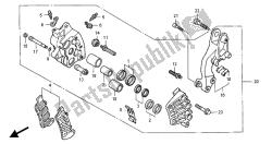 R. FRONT BRAKE CALIPER