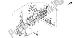 REAR BRAKE CALIPER