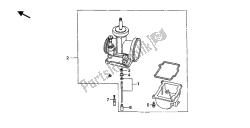 kit de peças opcionais do carburador