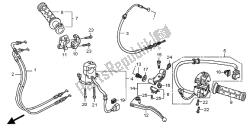 HANDLE LEVER & SWITCH & CABLE