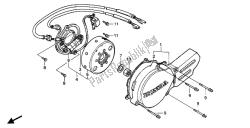 LEFT CRANKCASE COVER & GENERATOR