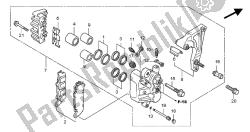 REAR BRAKE CALIPER