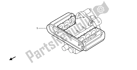 Todas as partes de Kit De Junta Eop-1 A do Honda GL 1500 SE 1993