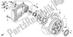 REAR WHEEL & SWINGARM