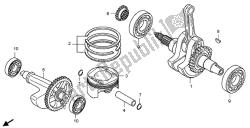 vilebrequin et piston