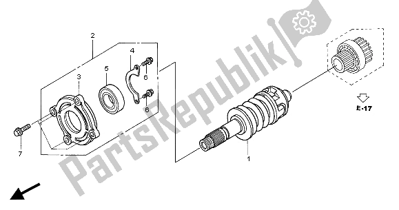 Wszystkie części do Wa? G?ówny Honda ST 1300A 2004