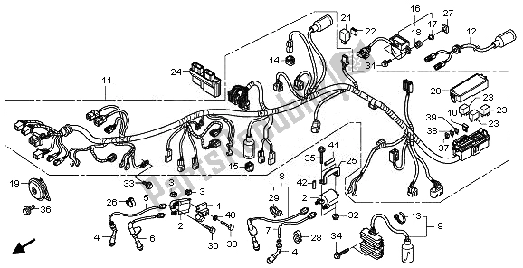 Toutes les pièces pour le Faisceau De Câbles du Honda VT 750 SA 2010