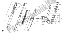 STEERING STEM & FRONT FORK