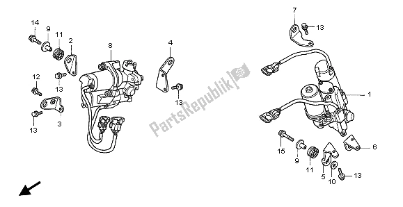 Todas las partes para Modulador De Abs de Honda ST 1100A 1995