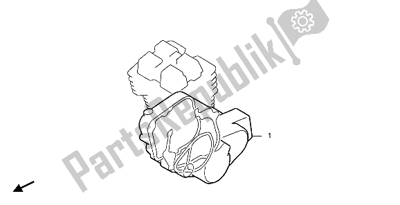 All parts for the Eop-2 Gasket Kit B of the Honda CB 450S 1986