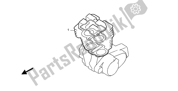 All parts for the Eop-1 Gasket Kit A of the Honda CA 125 1995