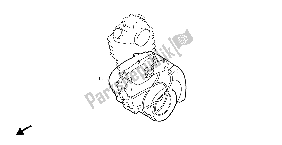 Tutte le parti per il Kit Di Guarnizioni Eop-2 B del Honda NX 650 1996