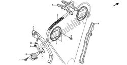 cadena de levas y tensor