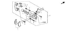 REAR BRAKE CALIPER