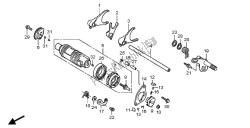 tambour de changement de vitesse