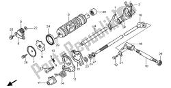 tambour de changement de vitesse