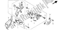 REAR BRAKE CALIPER