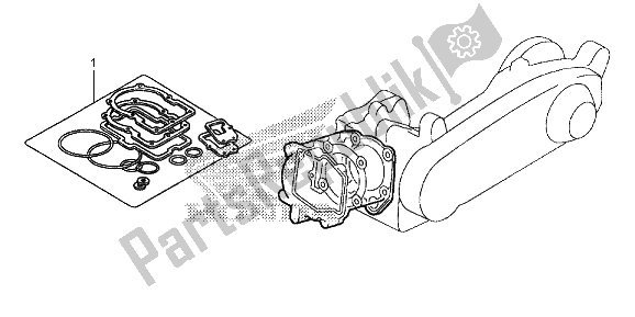 Toutes les pièces pour le Kit De Joint Eop-1 A du Honda SH 300 2013