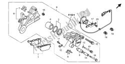 REAR BRAKE CALIPER