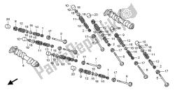 CAMSHAFT & VALVE (FRONT)