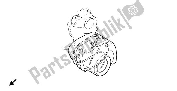 Tutte le parti per il Kit Di Guarnizioni Eop-2 B del Honda XL 600V Transalp 1998