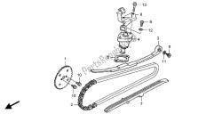 cadena de levas y tensor