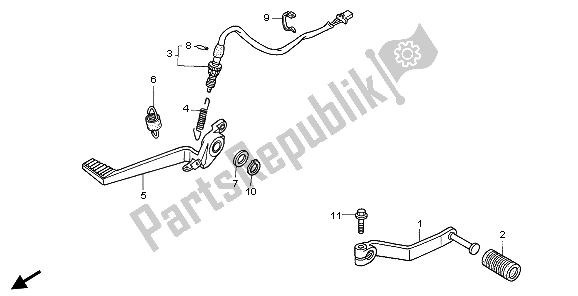 Wszystkie części do Peda? Honda VFR 800A 2009