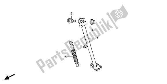 Todas las partes para Estar de Honda CRF 70F 2012