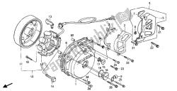 LEFT CRANKCASE COVER & GENERATOR