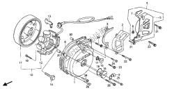 linker carterdeksel & generator