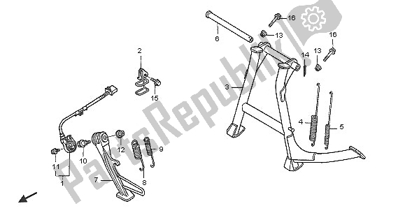 Todas las partes para Estar de Honda NT 650V 2005