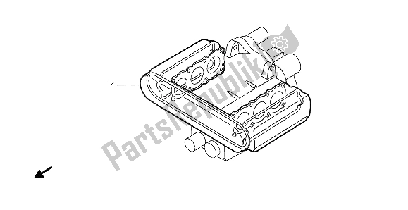 Wszystkie części do Zestaw Uszczelek Eop-1 A Honda GL 1500 SE 1997
