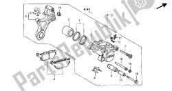 REAR BRAKE CALIPER